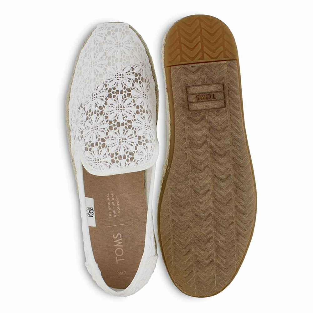 TOMS White Rope Alpargata
